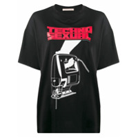 Christopher Kane Camiseta com estampa 'Techno Sexual' - Preto