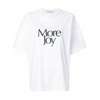 Christopher Kane Camiseta 'More Joy' - Branco