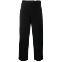 Circolo 1901 Calça cropped cintura alta - Preto