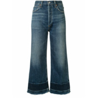 Citizens of Humanity wide leg faded jeans - Azul