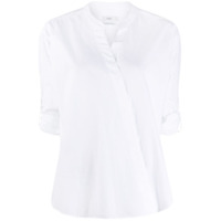 Closed Blusa com transpasse frontal - Branco