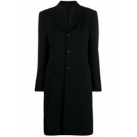 Comme Des Garçons Casaco com abotoamento simples - Preto