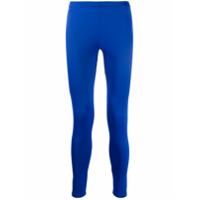 Comme Des Garçons Homme Plus Legging com stretch - Azul