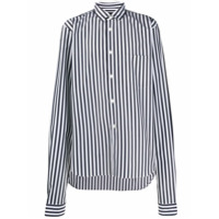 Comme Des Garçons Homme Plus striped tailored shirt - Preto