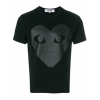 Comme Des Garçons Play Camiseta com estampa gráfica - Preto