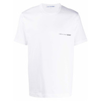 Comme Des Garçons Shirt Camiseta branca com estampa de logo - Branco