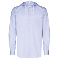 Comme Des Garçons Shirt hooded buttoned shirt - Azul