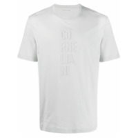 Corneliani Camiseta com gravação de logo - Branco