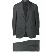 Corneliani check two-piece formal suit - Cinza