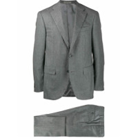Corneliani two-piece pinstripe formal suit - Cinza