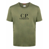 C.P. Company Camiseta com estampa de logo - Verde