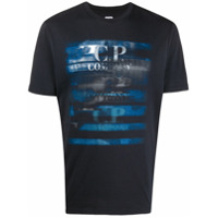 C.P. Company Camiseta com estampa grÃ¡fica de logo - Azul