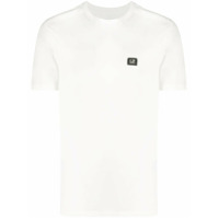 C.P. Company Camiseta com patch de logo - Branco