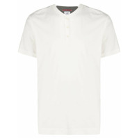 C.P. Company Camiseta decote careca com abotoamento - Branco