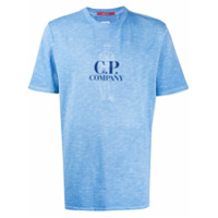 C.P. Company Camiseta mangas curtas com estampa - Azul