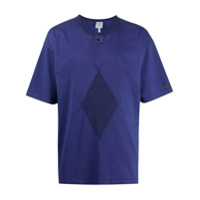Craig Green Camiseta decote careca com estampa geométrica - Roxo