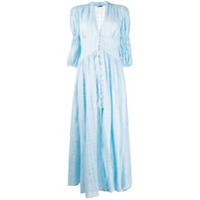 Cult Gaia Vestido Willow com abotoamento - Azul