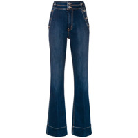 Current/Elliott Calça jeans cintura alta - Azul