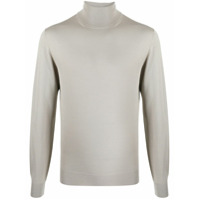 Dell'oglio Suéter canelado com gola alta - Neutro