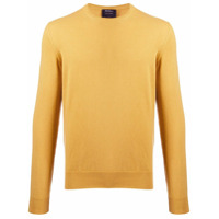 Dell'oglio Suéter de cashmere com decote careca - Amarelo