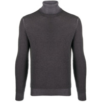 Dell'oglio Suéter gola alta com mangas longas - Cinza