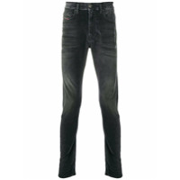 Diesel Calça jeans D-Amny com lavagem estonada - Preto