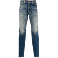 Diesel Calça jeans D-Strukt cintura baixa - Azul