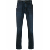 Diesel Calça jeans reta cintura baixa Krooley - Azul