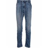 Diesel Calça jeans slim cintura baixa Krooley - Azul