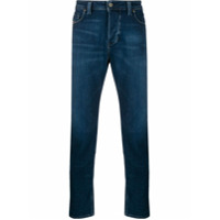 Diesel Calça jeans slim cintura média - Azul