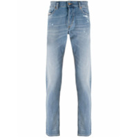 Diesel Calça jeans slim com cintura alta Tepphar - Azul
