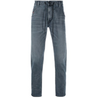 Diesel Calça jeans slim Krooley com cintura baixa - Azul
