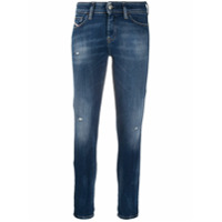 Diesel Calça jeans super skinny Slandy - Azul