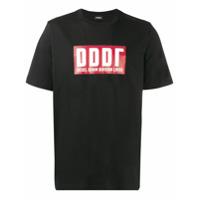 Diesel Camiseta com estampa de logo - Preto
