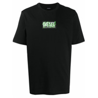 Diesel Camiseta Only The Magic com patch de logo - Preto