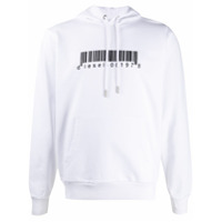 Diesel Moletom com capuz e estampa de logo - Branco