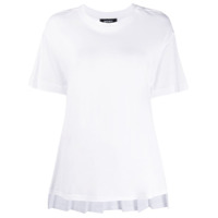 DKNY Camiseta oversized decote careca - Branco