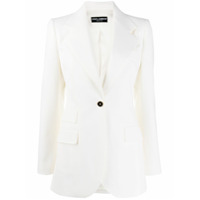 Dolce & Gabbana Blazer slim com abotoamento simples - Branco