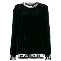 Dolce & Gabbana Blusa de moletom 'DG Star' - Preto