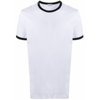 Dolce & Gabbana Blusa de pijama com contraste - Branco