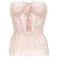 Dolce & Gabbana Blusa tomara que caia corselet - Rosa
