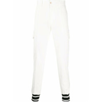 Dolce & Gabbana Calça cargo com contraste - Branco