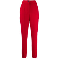 Dolce & Gabbana Calça cintura alta - Vermelho