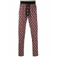 Dolce & Gabbana Calça esportiva com logo DG - Branco
