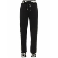 Dolce & Gabbana Calça esportiva com logo - Preto