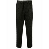 Dolce & Gabbana Calça esportiva com logo - Preto