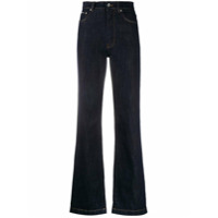 Dolce & Gabbana Calça jeans bootcut cintura alta - Azul