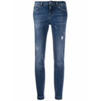 Dolce & Gabbana Calça jeans skinny destroyed - Azul