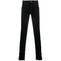 Dolce & Gabbana Calça jeans slim cintura baixa - Preto