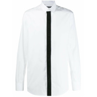 Dolce & Gabbana Camisa com acabamento contrastante - Branco